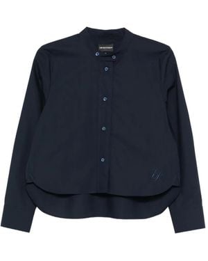 Emporio Armani Cotton Shirt - Blue