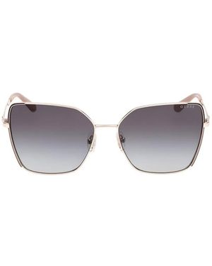 GUESS EYEWEAR Cat-Eye-Frame Sunglasses - Grey