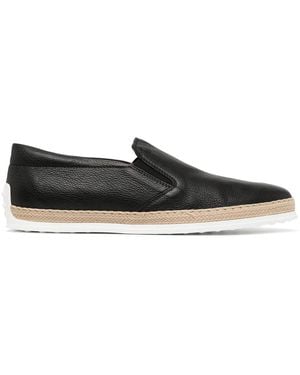 Tod's Klassische Espadrilles - Schwarz