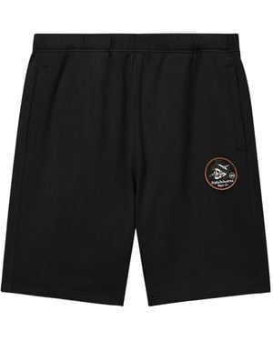 Alpha Industries Shorts mit Patch-Logo - Schwarz