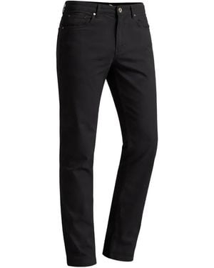 Pal Zileri Jean Droit À Coupe Cinq Poches - Black