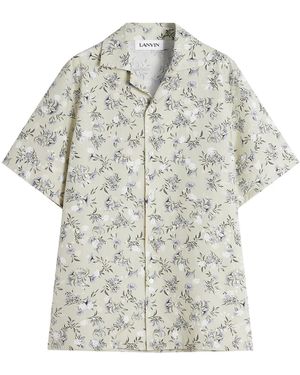 Lanvin フローラル シャツ - ホワイト