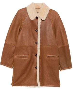 Isabel Marant Cappotto Con Bordo - Marrone