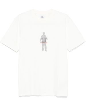 C.P. Company Graphic-Print T-Shirt - White