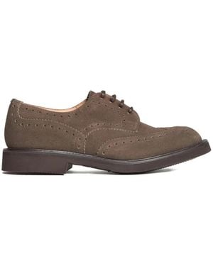 Tricker's Derbies Bourton En Daim - Brown