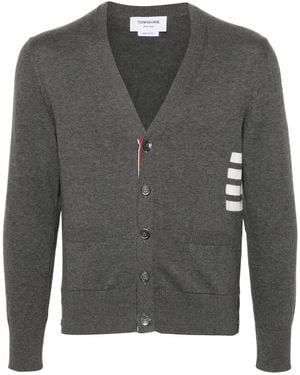 Thom Browne Vネック カーディガン - グレー