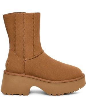 UGG Classic Twin Seam New Heights Boot - Brown
