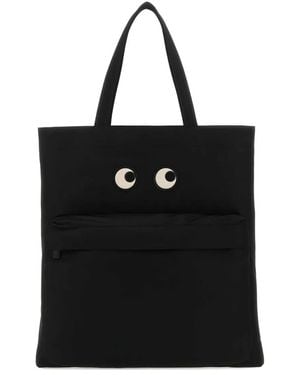 Anya Hindmarch Eyes Tote Bag - ブラック