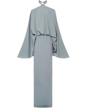 ‎Taller Marmo Cyclades Crystal Maxi Dress - Blue