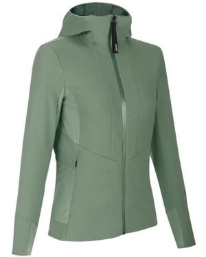 Lamunt Hooded Zip-Up Jacket - Green