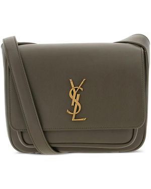 Saint Laurent Niki Cross Body Bag - Grey