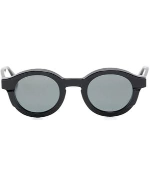 Thierry Lasry Slippery Round-Frame Sunglasses - Grey