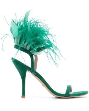 Stuart Weitzman 'Plume' Sandals - Green