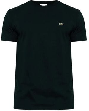 Lacoste Logo-Patch T-Shirt - Black