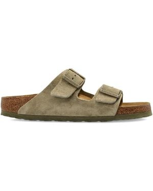 Birkenstock Arizona Suede Sandals - Green