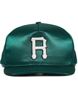 Rhude サテン キャップ - グリーン