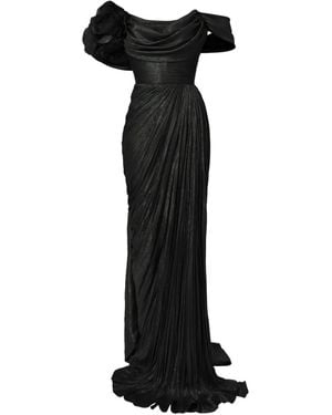 IRIS SERBAN Zara Maxi Dress - Black