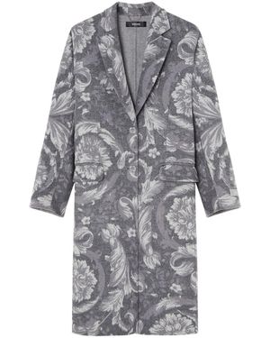 Versace Abrigo Barocco - Gris