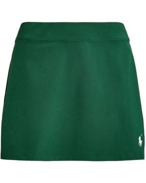 Polo Ralph Lauren High-Waisted Miniskirt - Green