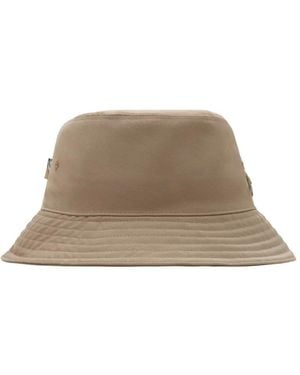 Burberry Bob En Nylon Mélangé - Natural