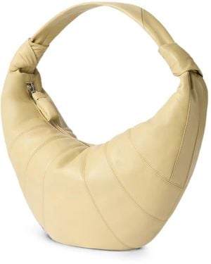 Lemaire Fortune Croissant Bag - Natural