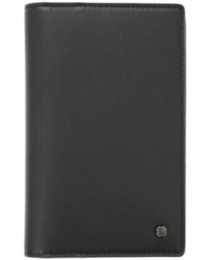 Lottusse Borne Leather Wallet - Black