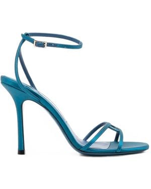 Jimmy Choo 100Mm Leo Sandals - Blue