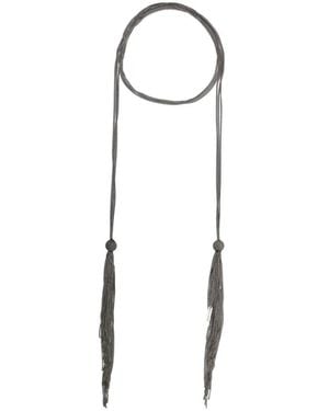 Ann Demeulemeester Antique Necklace - White