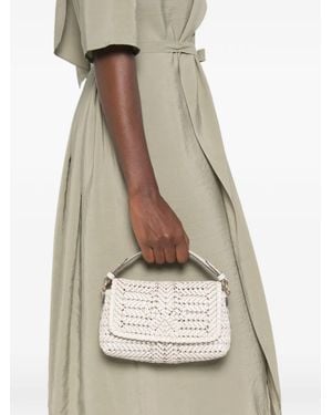 Anya Hindmarch Neeson Woven Leather Tote Bag - Natural