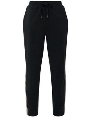 Sweaty Betty Explorer Side-Stripe Track Trousers - Black