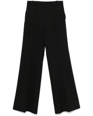 Ermanno Scervino Pantaloni Sartoriali A Gamba Ampia - Nero