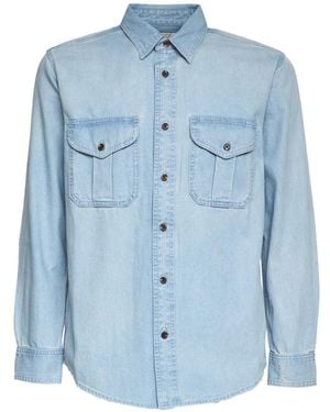 Filson Flap-Pocket Shirt - Blue