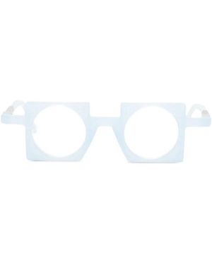 VAVA Eyewear Gafas Con Montura Geométrica - Blanco