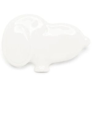 Andres Gallardo X Snoopy Porcelain Pin - White