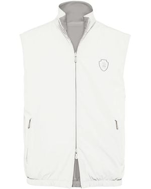 Brunello Cucinelli Sleeveless Jacket - White