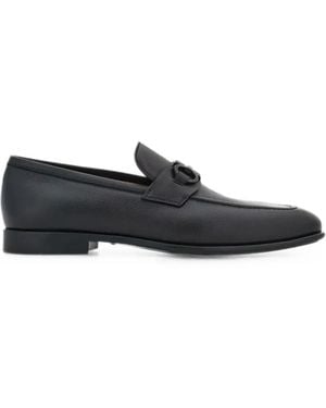Ferragamo Leather Loafers - Bianco