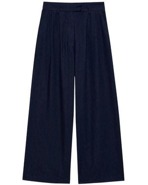 Anine Bing Pantalon Lou - Blue