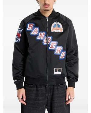 Mitchell & Ness Mark Messier Rangers Maxxed Out Jacket - Black
