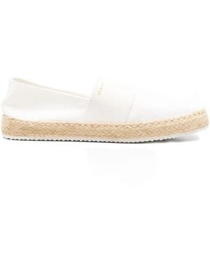 GANT Raffiaville Platte Espadrilles - Wit