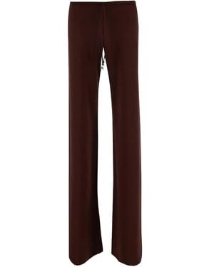 Fisico Pantalones rectos con pinzas - Marrón