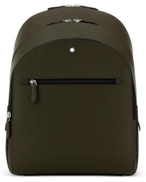 Montblanc Zaino Con Zip - Verde