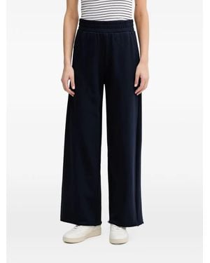 Benetton Pantalon De Jogging À Taille Élastiquée Et Bords Francs - Blue