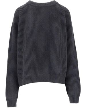 Dusan Pull Côtelé À Manches Raglan - Blue