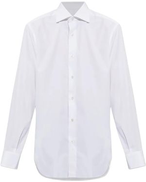 Brioni Long-Sleeve Shirt - White