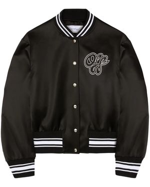 Off-White c/o Virgil Abloh Jacket With Logo - Black