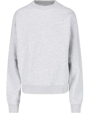 Sporty & Rich Logo-Print Sweatshirt - White