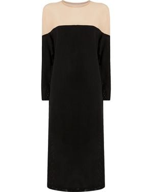 Litkovskaya Two Tone Dress - Black