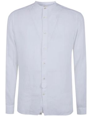 Tintoria Mattei 954 Linen Shirt - White