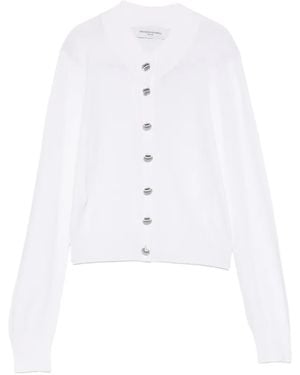 Brandon Maxwell Aubrey Vest Met Knopen - Wit