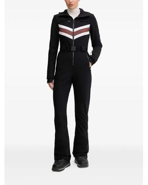 MC2 Saint Barth Belted Ski Suit - Black